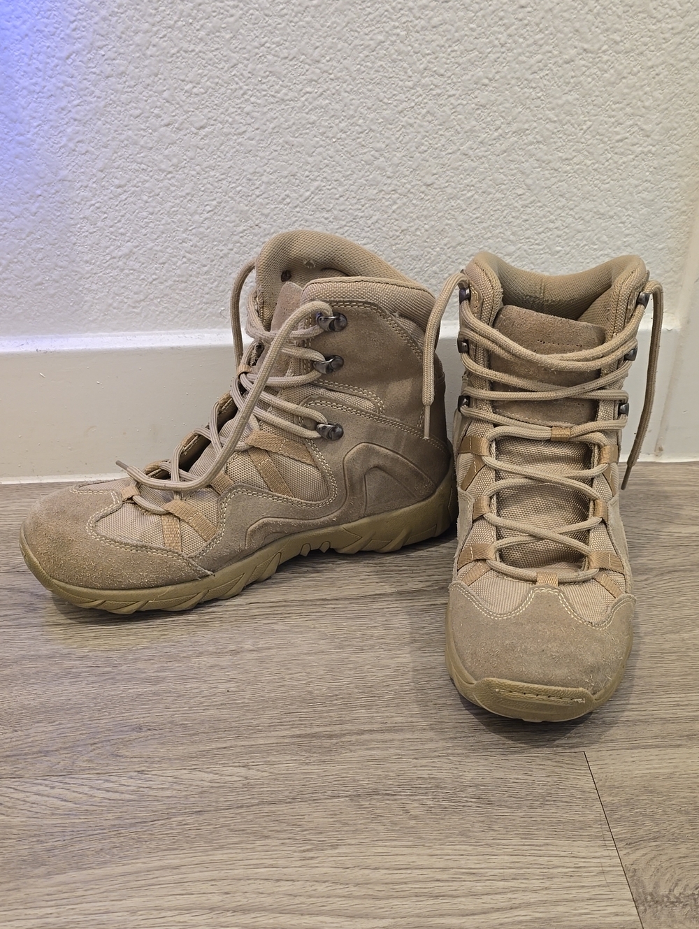 Men's Tactical Tan Boots